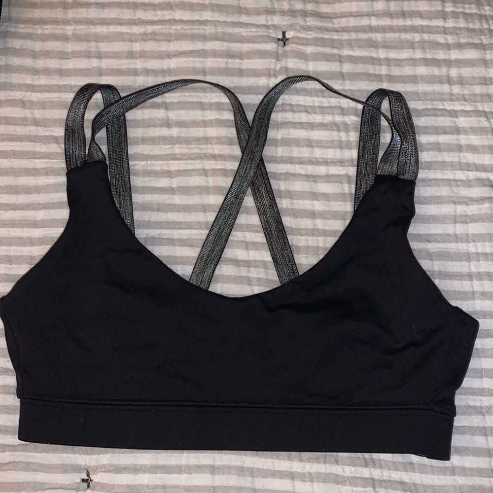 Forever21 Black sports bra size XS